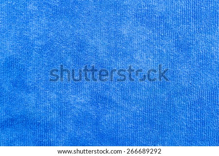blue micro fiber fabric texture background