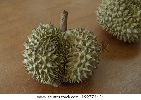 Durian fruit come from Thailand.