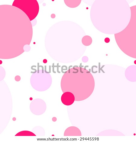 Polka  Backgrounds on Pink Polka Dot Seamless Background Stock Vector 29445598