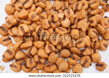 Corn nuts. Close up.