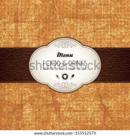 Restaurant menu design Restaurant menu design