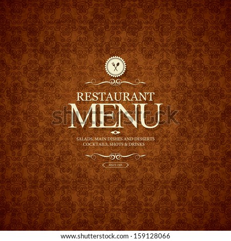 Restaurant menu design Restaurant menu design
