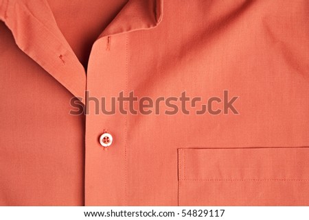 Orange man shirt background