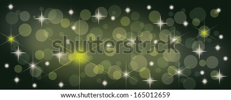 Christmas panorama banner for cover photo background for tablet or smart phone with neutral color stars