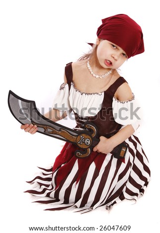 Little Girl Pirate