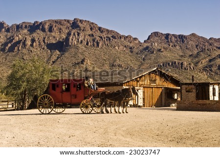 Old West Stagecoach