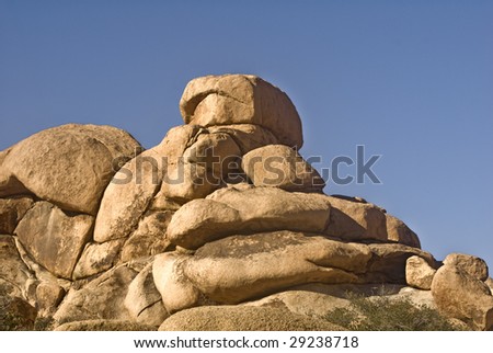 Desert rocks at Joshua Tree National Park