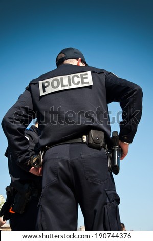 french policeman