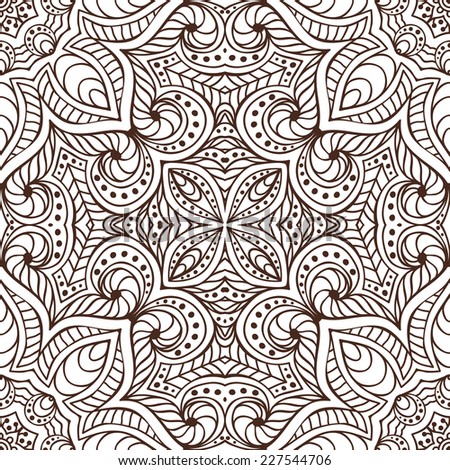 Seamless indian pattern