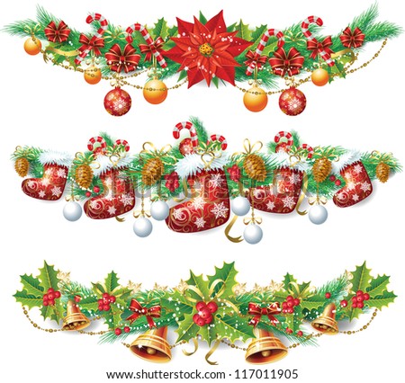 Christmas garland Christmas garland