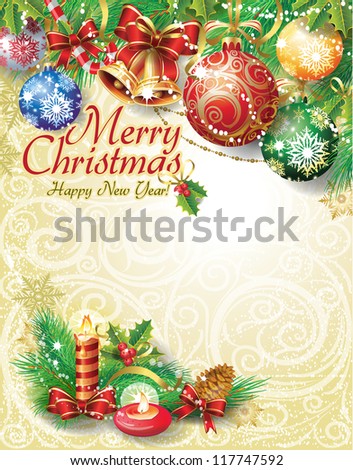 Christmas background Christmas background