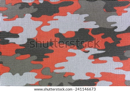 Texture background of military pattern fabric