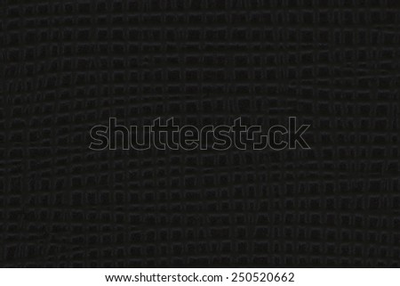 Texture background of close up photography black pvc vinyl