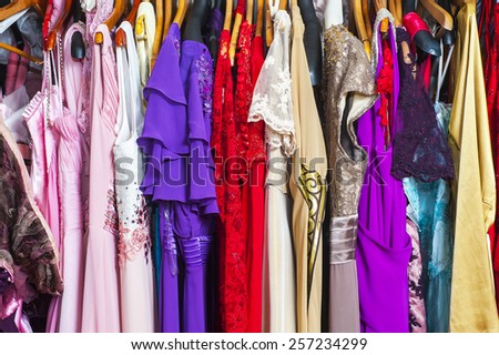 Fashion colorful clothing hanger