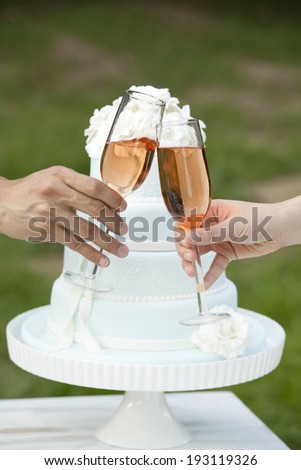 the image of wedding toast