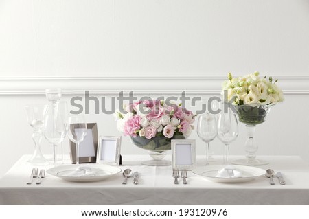 the image of wedding table