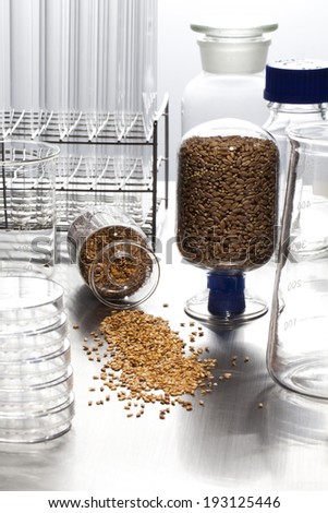 the image of science and food grains