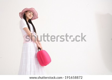 The image of woman in Korea, Asia