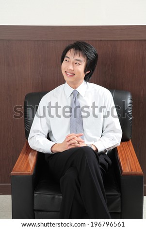 The image of businessman in Korea, Asia