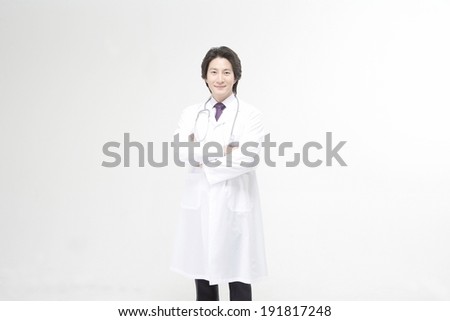 The image of Korean doctor