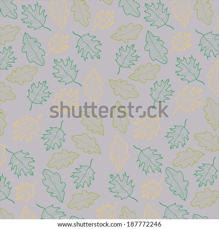 Decorative leaf background.