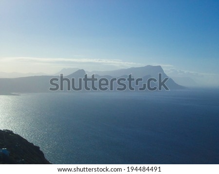Cape of good hope in Cape Town South Africa