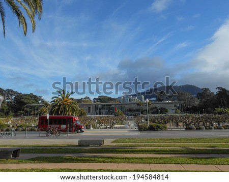 SAN FRANCISCO, USA - FEBRUARY 06, 2013: The California Academy of Science is among the largest museums of natural history in the world and was designed by Italian architect Renzo Piano