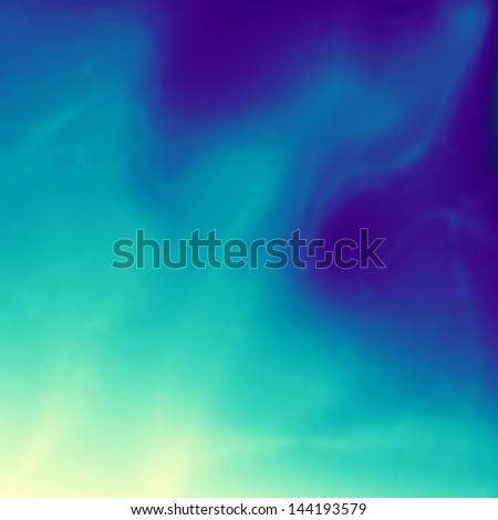 Blue smoke abstract fire background