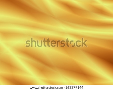 Golden stream abstract flow water background