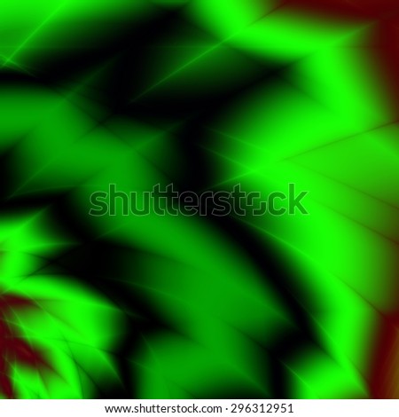 Green burst card abstract power graphic design