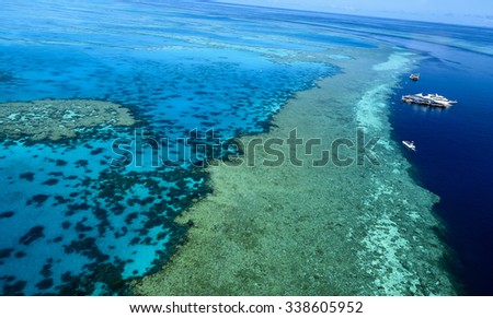 outer reef channel passage great barrier reef Whitsundays