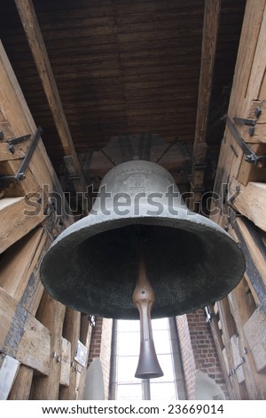 Big Bell in bell tower in Krakov
