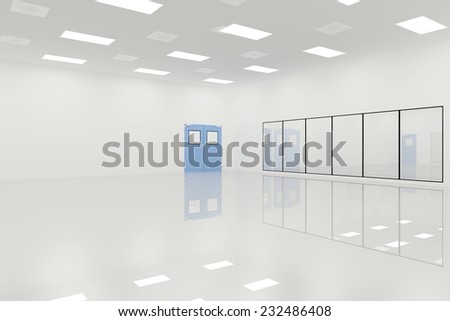 Clean Room in pharmaceutical factory