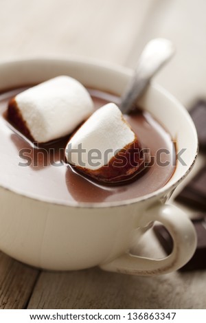 Hot Chocolate With Marshmallows