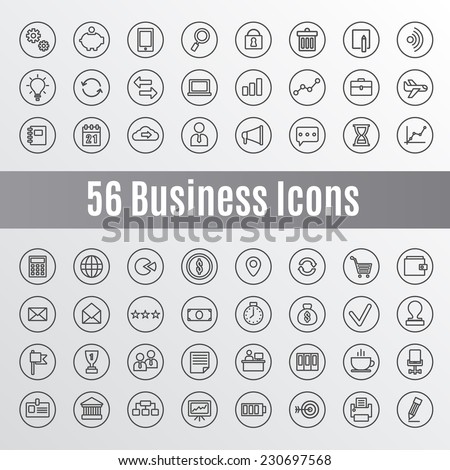 56 Business Icons