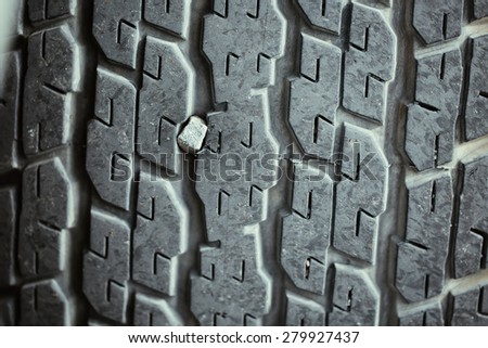 All Terrain tire close-up