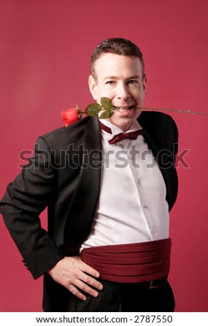 Biting A Rose