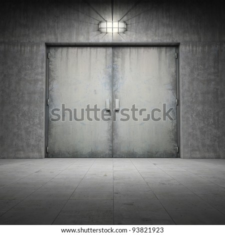 Concrete Door