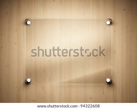 Glass Frame On Wall