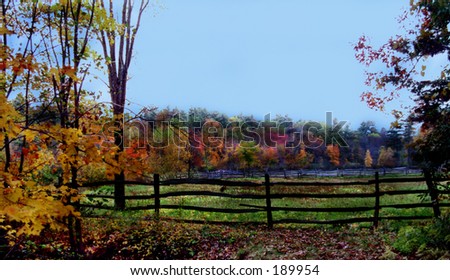 Wooden Farm Fence Wooden Farm Fence
