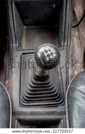 old manual gearbox