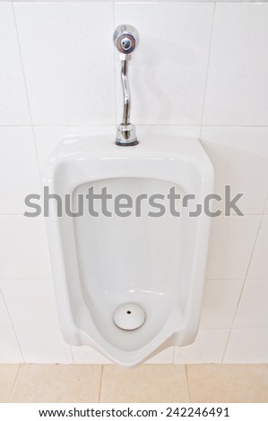 urinal in WC