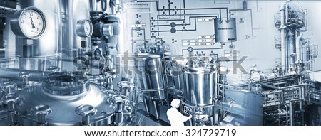 Production equipment of chemical and pharmaceutical industries