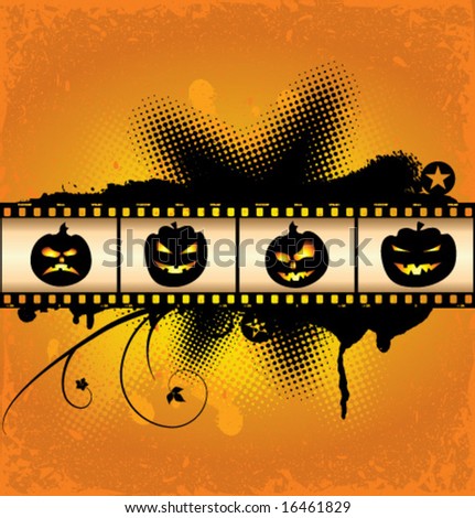 Halloween Background on Halloween Background  Stock Vector 16461829   Shutterstock