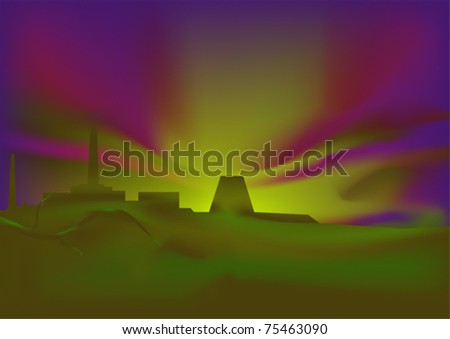 Ecological Catastrophe Stock Vector 75463090 : Shutterstock Ecological Catastrophe Stock Vector 75463090 : Shutterstock