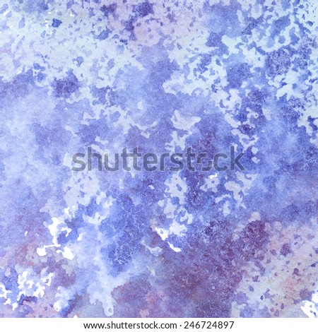 hand painted violet-light blue texture