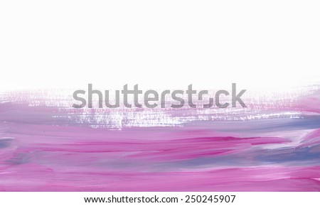 hand painted violet-pink brush strokes background