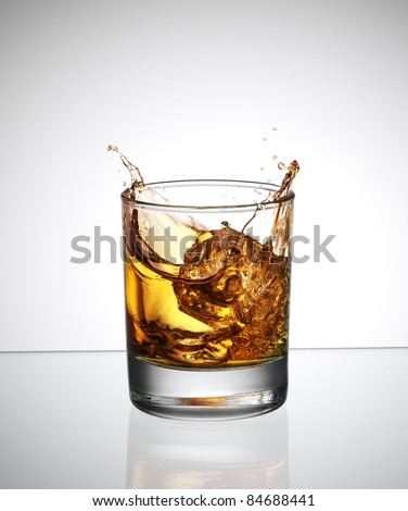 Whiskey splash
