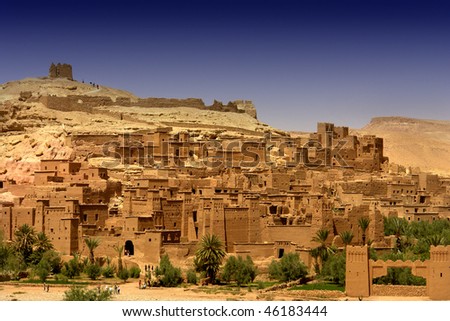 ancient city of Ait Benhaddou in Morocco
