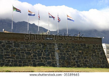 One of the bastions of the Castle in Cape Town, Western Cape Province, South Africa